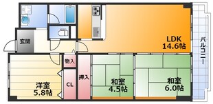 ウィステリア千里の物件間取画像